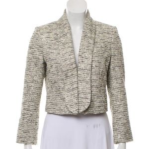 Alice + Olivia metallic tweed Amelia blazer - S
